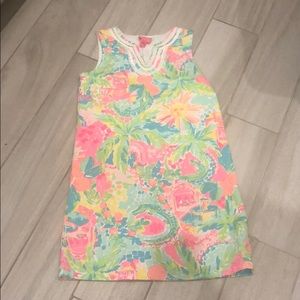 Lilly Pulitzer girls 12-14 terry lined dress